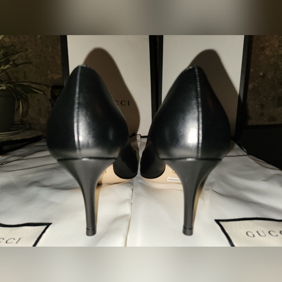 GUCCI - Zumi Mid Heel Pumps - Picture 7 of 8